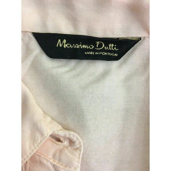 massimo dutti Baby Pink Short Sleeve top - Picture 5 of 8